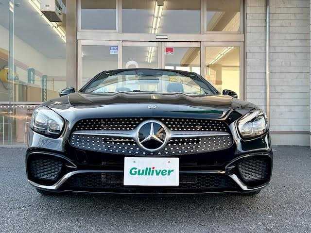 メルセデス・ベンツ ＳＬ４００ 埼玉県 2017(平29)年 5.4万km オブシディアンブラック メーカーナビ/バックカメラ/レーダーセーフティパッケージ/レザーシート/ETC/レーダークルーズコントロール/パワーシート/シートヒーター/プッシュスタート/取扱説明書/スペアキー