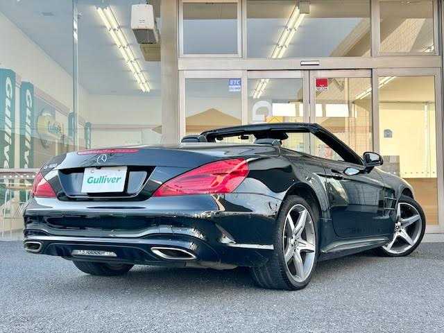 メルセデス・ベンツ ＳＬ４００ 埼玉県 2017(平29)年 5.4万km オブシディアンブラック メーカーナビ/バックカメラ/レーダーセーフティパッケージ/レザーシート/ETC/レーダークルーズコントロール/パワーシート/シートヒーター/プッシュスタート/取扱説明書/スペアキー