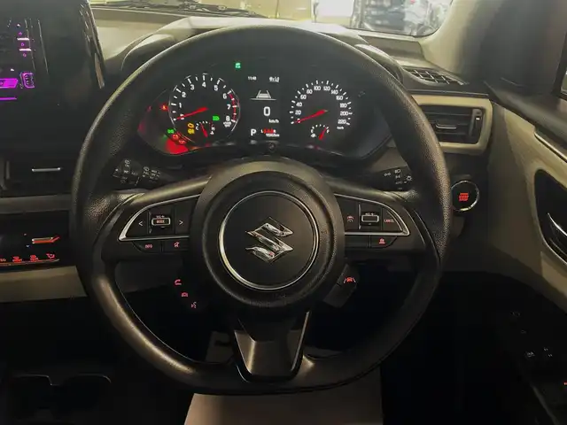 スズキ スイフト HYBRID MX 道央・札幌 2024(令6)年 2万km 青Ｍ ワンオーナー/4WD/衝突軽減ブレーキ/レーンキープアシスト/横滑り防止/アイドリングストップ/レーダークルーズコントロール/ブラインドスポットモニター/プッシュスタート/スマートキー×2/純正エンジンスターター/社外オーディオ/CD/Bluetooth/AUX/USB/AM/FM/シートヒーター（D/N）/ミラーヒーター/オートライト/純正フロアマット/純正ドアバイザー/LEDヘッドライト/フォグランプ/純正16インチAW/保証書/取扱説明書