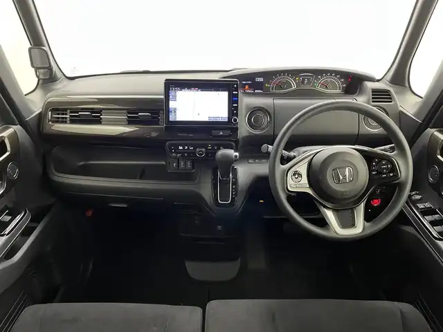 ホンダ Ｎ ＢＯＸ カスタム G L ホンダセンシング 福島県 2020(令2)年 2.9万km プラチナホワイトパール ４WD/純正9インチナビ/【AM/FM/CD/Bluetooth/フルセグTV/USB】/バックカメラ/ETC/片側パワースライドドア/ホンダセンシング/・衝突軽減ブレーキ/・クルーズコントロール（追従有）/・車線逸脱警報機能/・レーンキープアシスト/シートヒーター/プッシュスタート/スマートキー/スペアキー/オートライト/LEDヘッドライド