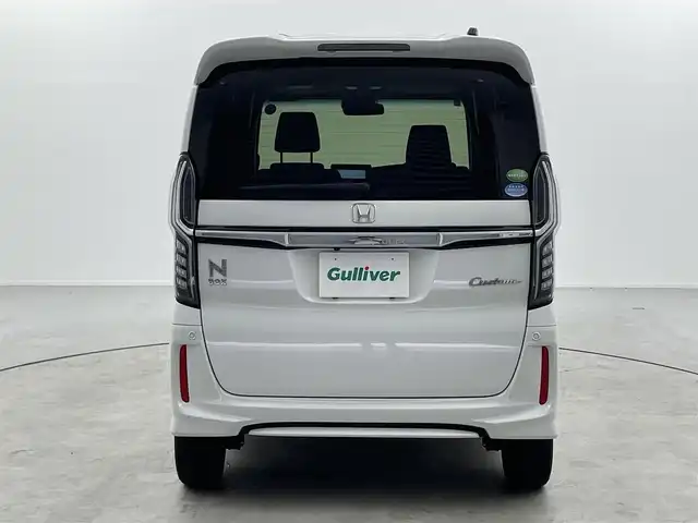 ホンダ Ｎ ＢＯＸ カスタム G L ホンダセンシング 福島県 2020(令2)年 2.9万km プラチナホワイトパール ４WD/純正9インチナビ/【AM/FM/CD/Bluetooth/フルセグTV/USB】/バックカメラ/ETC/片側パワースライドドア/ホンダセンシング/・衝突軽減ブレーキ/・クルーズコントロール（追従有）/・車線逸脱警報機能/・レーンキープアシスト/シートヒーター/プッシュスタート/スマートキー/スペアキー/オートライト/LEDヘッドライド