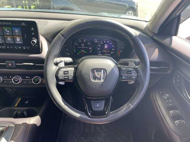 ホンダ ＺＲ－Ｖ ハイブリッド e:HEV Z 愛知県 2022(令4)年 2.7万km 青 純正9型ディズプレイオーディオナビ/プレミアムサウンドBOSE/全方位カメラ/パドルシフト/衝突軽減システム/レーダークルーズコントロール/電動リアゲート/ワイヤレス充電器/シートヒーター/パワーシート/LEDヘッドライト/パワーテールゲート/ブラインドスポットモニター/ステアリングスイッチ/スマートキー/プッシュスタート