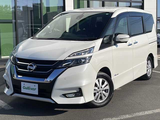 日産 セレナ ハイウェイスター 道東・釧路十勝 2016(平28)年 10.1万km ブリリアントホワイトパール ・4WD/・純正7インチSDナビ/(BT・CD・DVD・FM・AM・フルセグ)/・純正フリップダウンモニター/・全方位カメラ/バックカメラ/・プロパイロット/・純正デジタルインナーミラー/・インテリジェントパーキングアシスト/・純正エンジンスターター/・片側パワースライドドア/・コーナーセンサー/・横滑り防止/・ETC/・ステリングスイッチ/・前方ドライブレコーダー/・LEDヘッドライト/・フォグライト/・オートライト/・電格ウィンカーミラー/・ドアバイザー/・スマートキー/・プッシュスタート