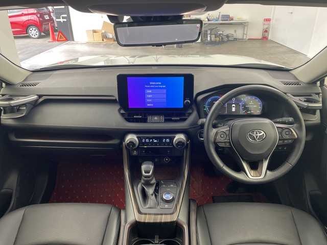 トヨタ ＲＡＶ４ ハイブリッドG 群馬県 2024(令6)年 0.5万km プラチナホワイトパールマイカ サンルーフ　モデリスタエアロ　純正１０．５型ナビ　全周囲カメラ　シートベンチレーション　アダプティブクルーズコントロール　衝突被害軽減ブレーキ　ＢＳＭ　ＬＥＤ　ＥＴＣ２．０　スマートキー　禁煙車