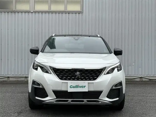 プジョー ３００８ GT ブルー HDi 大阪府 2021(令3)年 2.7万km BLANC NACRE ユーザー買取車両/純正ナビ/[AM/FM/BT/TV]/純正18インチAW/純正LEDヘッドライト/クルーズコントロール/アイドリンクストップ/スマートキー/スペアキー×１/MTモード付AT/ドライブレコーダー/車外カメラ(バック、サイド)/USB入力端子/ETC/電動理アゲート/パワーシート(運転席)/ハーフレザーシート/シートヒーター/横滑り防止装置/レーンアシスト/ダウンヒルアシストコントロール/コーナーセンサー/アドバンストグリップコントロール/保証書/取扱説明書