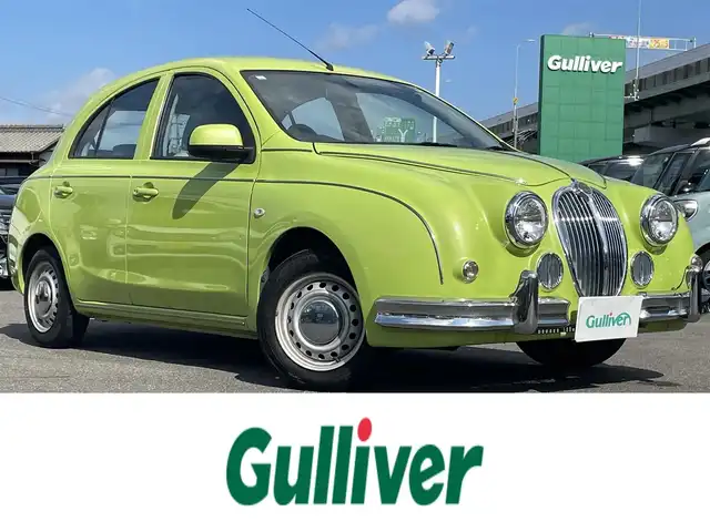 ミツオカ ビュート 愛知県 2013(平25)年 9.3万km 緑 プッシュスタート　/ＣＤ　/ＡＭ／ＦＭラジオ　/ＡＵＸ　/アイドリングストップ　/電動格納ミラー　/純正フロアマット　/シートカバー