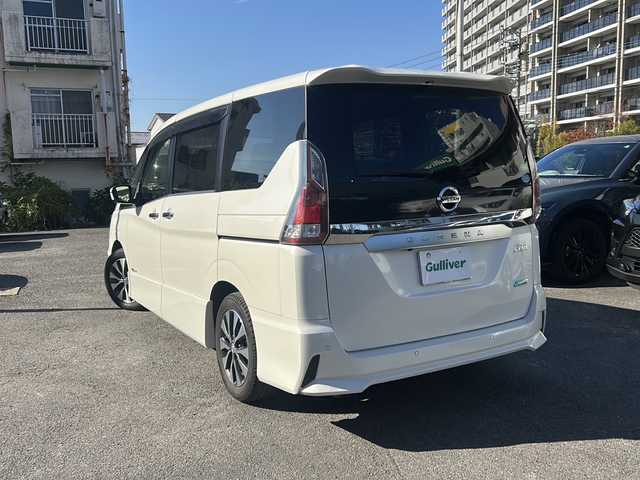 日産 セレナ ハイウェイスター プロパイロットED 宮崎県 2017(平29)年 12.5万km ブリリアントホワイトパール 純正メモリーナビ MM316D-W/（ＡＭ/ＦＭ/ＣＤ/ＤＶＤ/ＤＴＶ/ＢＴ)/レーダークルーズコントロール　/バックカメラ　/ＥＴＣ　/両側パワースライド　/ウォークスルー　/オートライト　/衝突被害軽減システム　/純正アルミホイール/コーナーセンサー前後/横滑り防止装置/社外フロアマット/スペアキー