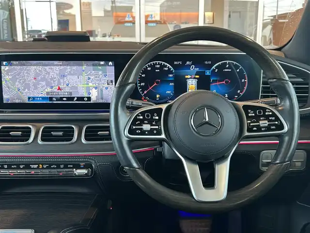メルセデス・ベンツ ＧＬＳ４００ｄ 4マチック AMGライン 茨城県 2020(令2)年 3.8万km オブシディアンブラック MBUX/メルセデスミー/エアバランスパッケージ/パフュームアトマイザー/360°カメラ/フルセグTV/レーダーセーフティパッケージ/LKA/BSA/LCA/HUD/ステアアシスト/パノラミックスライディングルーフ/64色アンビエントライト/パワーバックドア/フットオープナー/ブルメスター/エアサス/キーレスゴー/ワイヤレススマホチャージャー/取説・保証書・スペアキー