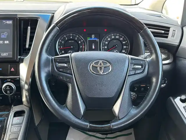 トヨタ ヴェルファイア Z Gエディション 宮城県 2016(平28)年 6.8万km スパークリングブラックパールクリスタルシャイン 応急用タイヤ/＝＝＝/TEIN車高調/クリアランスソナー/バックソナー/純正10インチナビ（NSZN-Z66T）/・CD/DVD/・Bluetooth/・フルセグTV/バックカメラ/ビルトインETC/パワーバックドア/両側パワースライドドア/ハーフレザーシート/パワーシート/ウッドコンビステアリング/ステアリングヒーター/クルーズコントロール/ステアリングスイッチ/電動パーキングブレーキ/ブレーキホールド/LEDヘッドランプ/フォグランプ/オートライト/スマートキー＆プッシュスタート/スペアキー/電動格納ミラー/純正18インチAW/純正フロアマット/純正ドアバイザー/W/サイド/カーテンエアバッグ