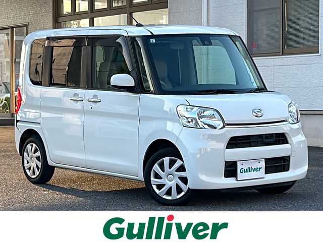 ダイハツ タント X SAⅡ 岐阜県 2015(平27)年 7万km ホワイト /ワンオーナー//社外HDDナビ(AVIC-HRZ990)/(TV/DISC/MSV/FM/AM)//片側パワースライドドア//スマートアシストII//アイドリングストップ//スマートキー//スペアキーx1//オートリトラクタブルミラー