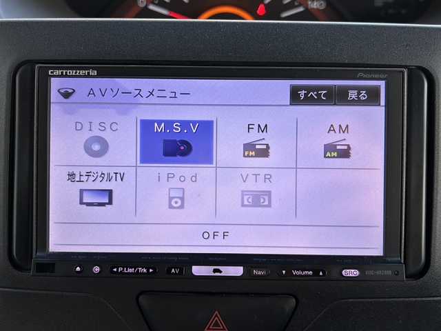 ダイハツ タント X SAⅡ 岐阜県 2015(平27)年 7万km ホワイト /ワンオーナー//社外HDDナビ(AVIC-HRZ990)/(TV/DISC/MSV/FM/AM)//片側パワースライドドア//スマートアシストII//アイドリングストップ//スマートキー//スペアキーx1//オートリトラクタブルミラー