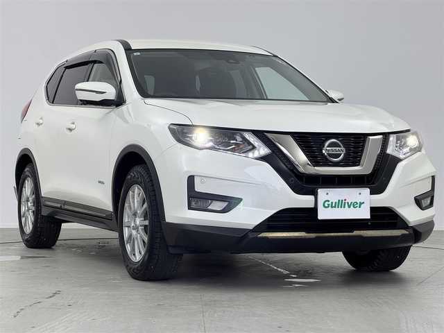 日産 エクストレイル ハイブリッド 20Xi 愛知県 2021(令3)年 2.5万km ブリリアントホワイトパール 純正９インチナビ　/（フルセグ/BT/CD/DVD） /プロパイロット/全方位モニター　/ブラインドスポットモニター　/コーナーセンサー　/衝突軽減システム　/ダウンヒルアシストコントロール/レーンキープ　/電動リアゲート　/前席パワーシート　/前席シートヒーター　/運転席エアーシート/ETC/純正AW