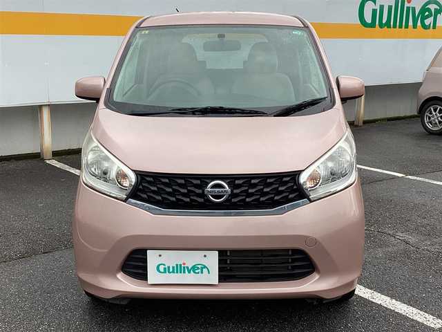 日産 デイズ J 千葉県 2014(平26)年 2.8万km シルキーローズM ワンオーナー/メモリナビ/キーレス/取扱説明書/保証書