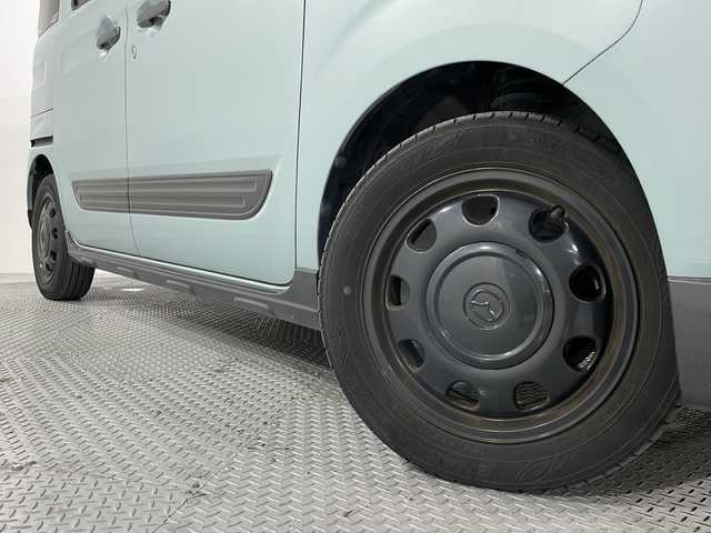 マツダ フレアワゴンタフスタイル 広島県 2020(令2)年 2.3万km ライトブルー 禁煙/純正ナビ/・Bluetooth/・フルセグTV/・USB入力端子/両側パワースライドドア/LEDライト/・オートライト/・フォグランプ/シートヒーター/車線逸脱警報機能/ふらつき警報機能/先行車発進お知らせ機能/リアパーキングセンサー/誤発進抑制機能/ＳＲＳエアバッグ(運転席/助手席/サイド)/オートエアコン/折り畳み式シートバックテーブル