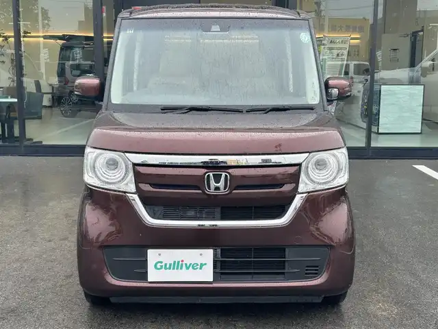 ホンダ Ｎ ＢＯＸ G L ホンダセンシング 愛媛県 2020(令2)年 8万km プレミアムアガットブラウンP 禁煙車/登録時走行距離：79944km/ビルトインETC/クルーズコントロール/エンジンスタートボタン/ディーラーOP純正ナビ/BT/DVD/CD/フルセグ/AM・FM/バックカメラ/衝突軽減ブレーキ/シートヒーター/ベンチシート/アームレスト/プッシュスタート