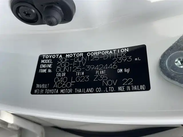トヨタ ハイラックス Z GRスポーツ 千葉県 2023(令5)年 3.2万km スーパーホワイトⅡ ワンオーナー　/４ＷＤ　/ディーゼル　/純正８インチナビ　/Ｂｌｕｅｔｏｏｔｈ/ＵＳＢ/アップルカープレイ／アンドロイドオート　/全方位カメラ　/レーダークルーズコントロール　/ETC　/LEDヘッドライト/D席パワーシート/ハーフレザーシート/オートライト