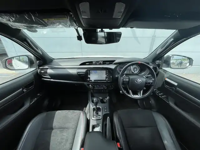 トヨタ ハイラックス Z GRスポーツ 千葉県 2023(令5)年 3.2万km スーパーホワイトⅡ ワンオーナー　/４ＷＤ　/ディーゼル　/純正８インチナビ　/Ｂｌｕｅｔｏｏｔｈ/ＵＳＢ/アップルカープレイ／アンドロイドオート　/全方位カメラ　/レーダークルーズコントロール　/ETC　/LEDヘッドライト/D席パワーシート/ハーフレザーシート/オートライト