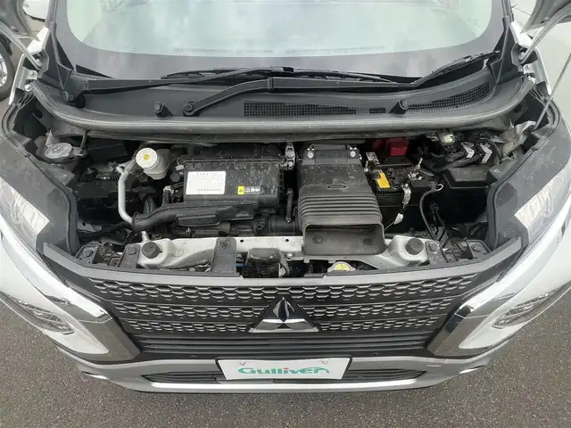 三菱 ｅＫクロス T 秋田県 2021(令3)年 8.7万km シルキーホワイト ４WD/LEDヘッドライト/純正ナビ/衝突軽減システム/フルセグ/全方位カメラ/純正アルミ/スマートキー/アイドリングストップ/コーナーセンサー/プッシュスタート/クルーズコントロール/ダウンヒルアシストコントロール/パーキングアシスト/ステアリングスイッチ/前席シートヒーター/ドライブレコーダー/ETC/純正フロアマット/純正ドアバイザー/オートライト/オートエアコン/パワーステアリング/パワーウィンドウ/横滑り防止/レベライザー/電動格納ウィンカーミラー/保証書/記録簿