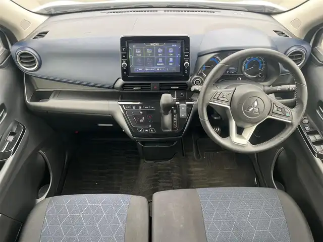 三菱 ｅＫクロス T 秋田県 2021(令3)年 8.7万km シルキーホワイト ４WD/LEDヘッドライト/純正ナビ/衝突軽減システム/フルセグ/全方位カメラ/純正アルミ/スマートキー/アイドリングストップ/コーナーセンサー/プッシュスタート/クルーズコントロール/ダウンヒルアシストコントロール/パーキングアシスト/ステアリングスイッチ/前席シートヒーター/ドライブレコーダー/ETC/純正フロアマット/純正ドアバイザー/オートライト/オートエアコン/パワーステアリング/パワーウィンドウ/横滑り防止/レベライザー/電動格納ウィンカーミラー/保証書/記録簿