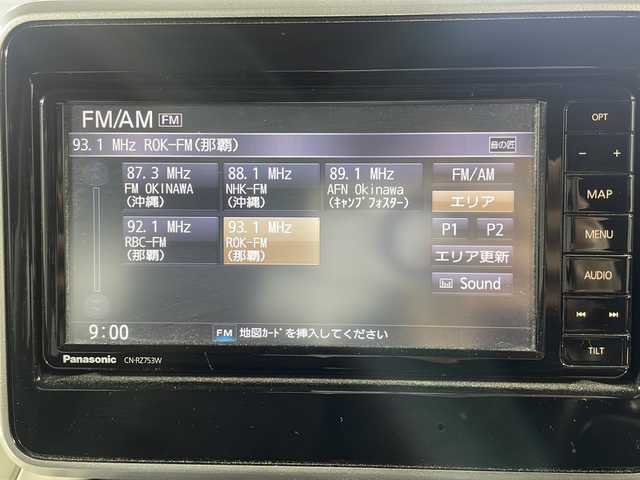 スズキ スペーシア HYBRID X 沖縄県 2020(令2)年 1.7万km クールカーキPM 県外仕入　/禁煙車　/純正ナビ　/両側パワースライドドア　/ヘッドアップディスプレイ　/コーナーセンサー　/シートヒーター　/衝突被害軽減システム/ステアリングスイッチ　/プッシュスタート　/スマートキー　/電動格納ミラー