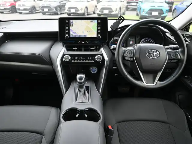 トヨタ ハリアー ハイブリッド S 千葉県 2020(令2)年 5.4万km ホワイトパールクリスタルシャイン Toyota Safety Sense/・プリクラッシュセーフティ/・レーンディパーチャーアラート/・オートハイビーム/・レーダークルーズコントロール/・ブラインドスポットモニター/モデリスタエアロ/純正コネクティッドナビ/地デジTV/【Bluetooth接続】/バックカメラ/ドライブレコーダー（前後撮影）/革巻きステアリング/ステアリングスイッチ/ETC/LEDヘッドライト/ウインカーミラー/クリアランスソナー/社外17インチアルミホイル/サイド/カーテンエアバッグ/スマートキー