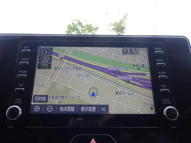 トヨタ ハリアー ハイブリッド S 千葉県 2020(令2)年 5.4万km ホワイトパールクリスタルシャイン Toyota Safety Sense/・プリクラッシュセーフティ/・レーンディパーチャーアラート/・オートハイビーム/・レーダークルーズコントロール/・ブラインドスポットモニター/モデリスタエアロ/純正コネクティッドナビ/地デジTV/【Bluetooth接続】/バックカメラ/ドライブレコーダー（前後撮影）/革巻きステアリング/ステアリングスイッチ/ETC/LEDヘッドライト/ウインカーミラー/クリアランスソナー/社外17インチアルミホイル/サイド/カーテンエアバッグ/スマートキー