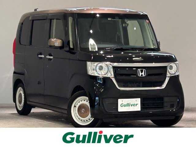 ホンダ Ｎ ＢＯＸ G･L ホンダセンシング カッパーブラウンスタイル 宮城県 2018(平30)年 3.2万km クリスタルブラックパール ホンダセンシング/・アダブティブクルーズコントロール/・レーンキープアシスト/・衝突軽減システム/アルパインSDナビ/フルセグTV/Bluetooth/両側パワースライドドア/前後ドライブレコーダー/純正ビルトインETC/純正LEDヘッドライト/オートライト/プッシュスタート/横滑り防止装置/アンチロックブレーキシステム/ベンチシート