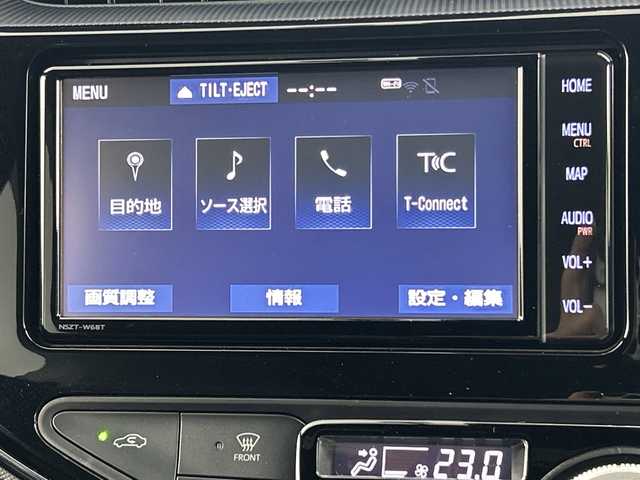 トヨタ アクア クロスオーバー グラム 愛知県 2018(平30)年 2.1万km ベージュ ワンオーナー/純正７インチSDナビ/（Bluetooth/フルセグＴＶ/DVD/AM/FM)/バックカメラ/トヨタセーフティセンス/・プリクラッシュセーフティ/・レーンディパーチャーアラート/・オートマチックハイビーム/・先行車発進お知らせ機能/合皮/ファブリックコンビシート/前席シートヒーター/ドライブレコーダー/ビルトインETC/純正16インチアルミホイール/ステアリングスイッチ/レザーシート/スマートキー/フロアマット