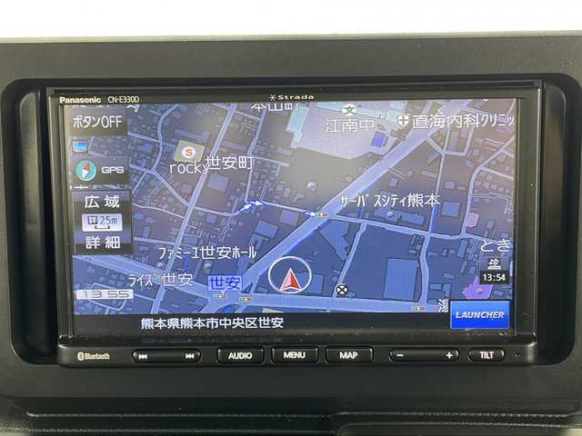 ダイハツ タフト G ダーククロムベンチャー 熊本県 2023(令5)年 2.6万km シャイニングホワイトパール 社外ＳＤナビＤＴＶ（CN-E330D）/・CD/DVD/BT/ＳＤ/フルセグ/バックカメラ/前後ドライブレコーダー/LEDヘッドライト/フォグ/ＥＴＣ/ステアリングスイッチ/シートヒーター/スマートアシスト/・全車速追従機能付ACC/・LKC（レーンキープコントロール）/・ふらつき警報/・路側逸脱警報機能/・車線逸脱警報機能/・車線逸脱抑制制御機能/マット/バイザー/スマートキー/スペアキー×１