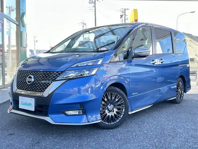 日産 セレナ オーテック スポーツスペック 埼玉県 2018(平30)年 1.8万km シャイニングブルー ・ディーラー点検記録簿（H31：R3：4年有り）/・ディーラーオプションナビ/・フルセグTV/・アラウンドビューモニター/・ビルトインETC/・デジタルインナーミラー/・プロパイロット/・プッシュスタート/・スマートキー/・両側パワースライドドア/・ハンズフリースライドドア/・電子パーキングブレーキ/・オートホールド/・パーキングアシスト/・アイドリングストップ/・コーナーセンサー/・前席クイックコンフォートヒーター/・２列目ロールサンシェード/・保証書