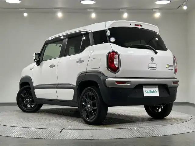 スズキ クロスビー HYBRID MZ 愛知県 2018(平30)年 4.2万km ピュアホワイトP 1オーナー/セーフティサポート/デュアルセンサーブレーキ/前後誤発進抑止機能/車線逸脱警報/ふらつき警報機能/先行車発進お知らせ機能/ハイビームアシスト/後退時ブレーキサポート/リアパーキングセンサー/純正8インチナビ【CN-RZ83】/　CD/DVD/Bluetooth/フルセグTV/全周囲/バックカメラ/ビルトインETC/前方ドライブレコーダー/オートライト/LEDヘッドライト/パドルシフト/ステアリングスイッチ/電動格納ミラー/フロアマット/ドアバイザー/スペアキー×1/保証書/取説書