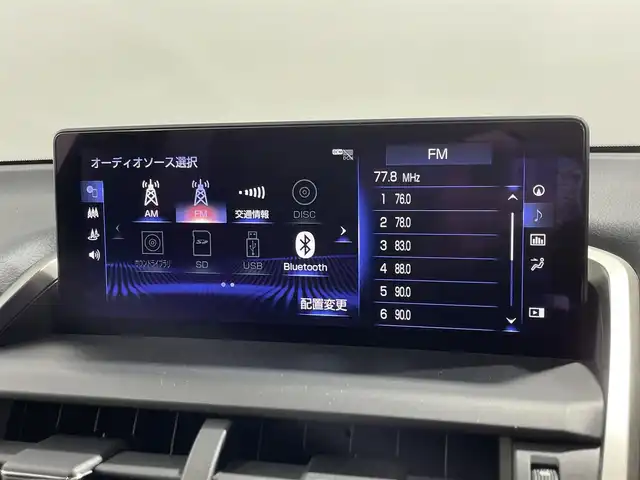 レクサス ＮＸ 300h Fスポーツ 大阪府 2019(平31)年 3.5万km ホワイトノーヴァガラスフレーク 赤革シート　純正ナビＴＶ　３６０カメラ　三眼ＬＥＤ　パワーシート／ヒーター／エアコン BSM 衝突軽減 レーダークルコン クリアランスソナー 電動リアゲート ステアリングヒーター ドラレコ