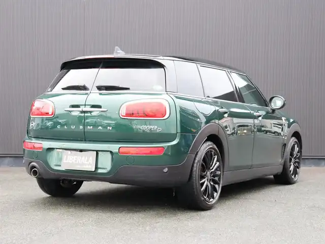 ＭＩＮＩ ミニ クラブマン クーパーD 静岡県 2019(令1)年 4.5万km ブリティッシュレーシンググリーンⅡ 衝突軽減ブレーキ　/ＡＣＣ　/純正ナビ　/バックカメラ　/ＥＴＣ　/コンフォートアクセス　/アンビエントライト　/スマートキー　/純正ＯＰ１７ＡＷ　/コーナーセンサー　　/ＭＩＮＩエキサイトメントＰＫＧ