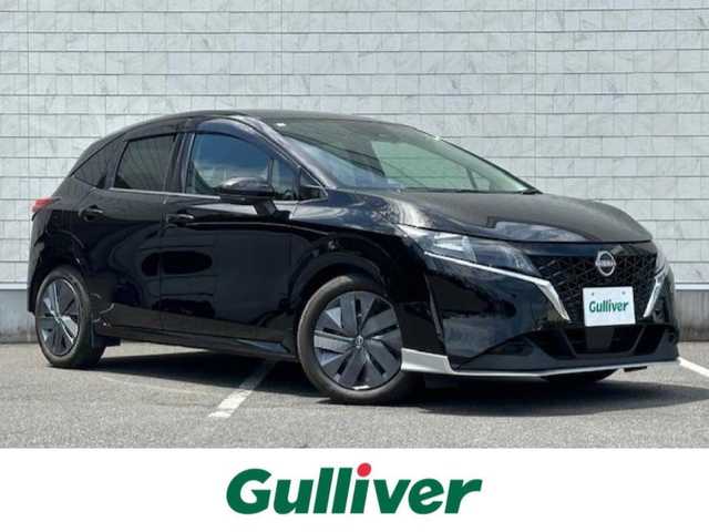 日産 ノート X 大阪府 2021(令3)年 1.9万km スーパーブラック 純正９インチナビ　/フルセグ　/Ｂｌｕｅｔｏｏｔｈ　/バックカメラ　/純正ドライブレコーダー　/前後コーナーセンサー　/ＵＳＢ　/ＥＴＣ　/衝突軽減ブレーキ　/純正フロアーマット　/サイドバイザー　/スマートキー