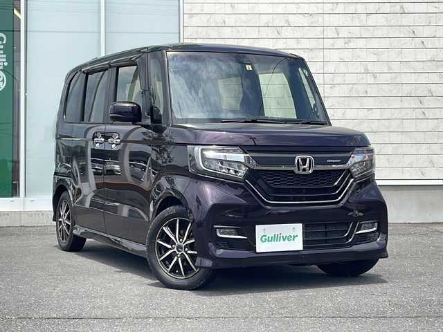 ホンダ Ｎ ＢＯＸ G L ターボ ホンダセンシング 岩手県 2020(令2)年 3.8万km プレミアムブラキッシュパール 社外メモリナビ　/ＡＭ／ＦＭ／Ｂｌｕｅｔｏｏｔｈ／ＣＤ／ＤＶＤ/フルセグＴＶ/両側パワースライドドア　/ホンダセンシング　/レーダークルーズコントロール/パドルシフト/横滑り防止装置/後席モニター　/バックカメラ　　/ＬＥＤヘッドライト　　/ビルトインＥＴＣ　/前席シートヒーター/シーケンシャルウィンカー/ドアミラーヒーター/純正フロアマット/エンジンスターター一体型スマートキー/ワンオーナー/ハーフレザーシート