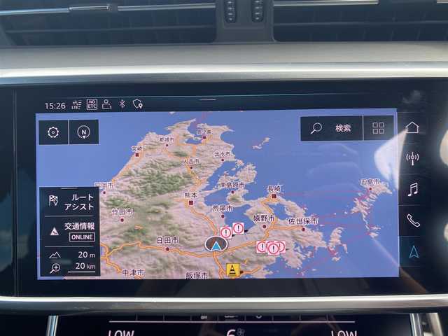 アウディ Ａ６ 45TFSIクワトロスポーツ 福岡県 2020(令2)年 4.8万km 黒 ・アダプティブクルーズコントロール/・純正ＨＤＤナビ／ＵＳＢ／Ｂｌｕｅｔｏｏｔｈ／ＡｐｐｌｅＣａｒＰｌａｙ/・バックカメラ/・黒革シート／シートヒーター/・前後ドライブレコーダー/・フルセグ/・ＥＴＣ/・純正19AW/・プッシュスタート/・パーキングアシスト/・アイドリングストップ/・スマートキー/・スペアキー/・電動リアゲート/・パワーシート/・レーンキープアシスト/・オートライト/・LEDライト/・パドルシフト/・保証書/・取扱説明書