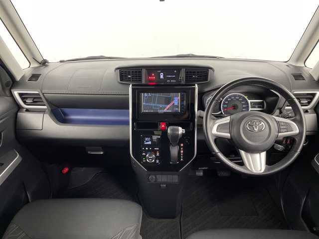 トヨタ ルーミー カスタムG S 道央・札幌 2017(平29)年 3.1万km パールホワイトⅢ ・社外ＳＤナビ（ＣＤ、ＤＶＤ）/・フルセグＴＶ/・両側パワースライドドア/・ワンオーナー/・衝突軽減ブレーキ/・クルーズコントロール/・車線逸脱警報/・先行車発信通知/・フロントフォグランプ/・ワイパーデアイサー/・純正エンジンスターター/・スペアキー/・スマートキー