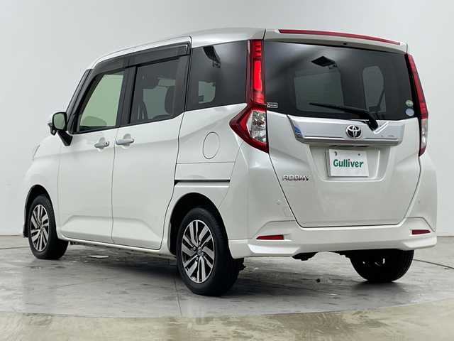 トヨタ ルーミー カスタムG S 道央・札幌 2017(平29)年 3.1万km パールホワイトⅢ ・社外ＳＤナビ（ＣＤ、ＤＶＤ）/・フルセグＴＶ/・両側パワースライドドア/・ワンオーナー/・衝突軽減ブレーキ/・クルーズコントロール/・車線逸脱警報/・先行車発信通知/・フロントフォグランプ/・ワイパーデアイサー/・純正エンジンスターター/・スペアキー/・スマートキー