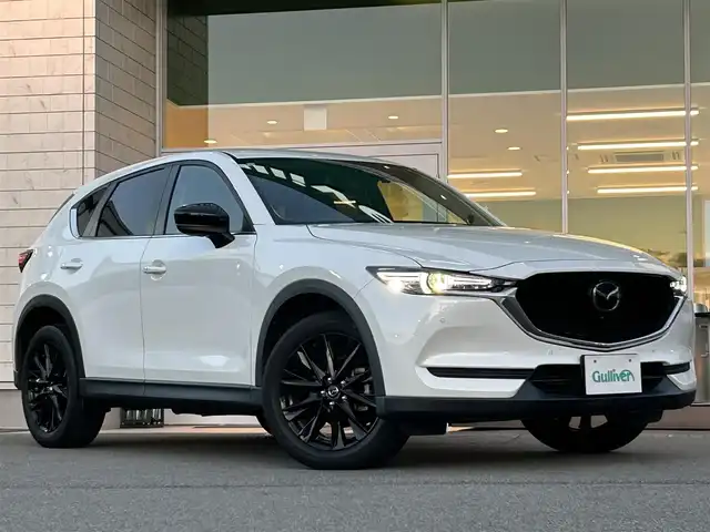 マツダ ＣＸ－５ XD ブラックトーンエディション 兵庫県 2021(令3)年 4.8万km スノーフレイクホワイトパールマイカ 純正SDナビ/BTオーディオ/フルセグテレビ/全方位カメラ/ポジションメモリー/シートヒーター/ステアリングヒーター/ETC/前後ドライブレコーダー/パワーバックドア/LEDヘッドライト/純正19インチAW