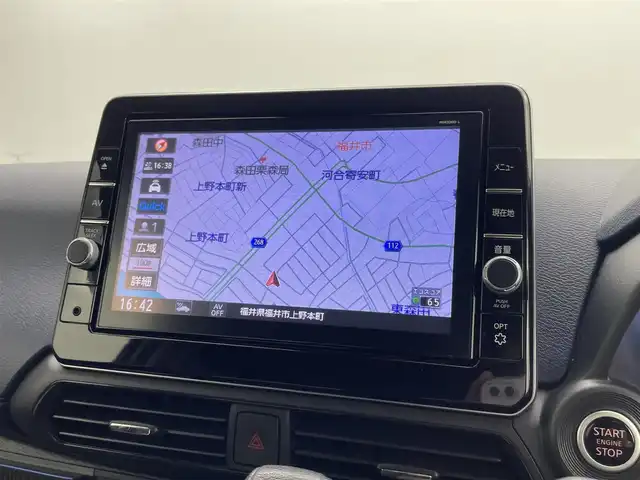 日産 デイズ HWS G ターボ プロパイロットED 福井県 2021(令3)年 2.4万km ホワイトパール プロパイロット/・衝突軽減ブレーキ/・クルーズコントロール（追従有）/・車線逸脱警報機能/純正9インチナビゲーション/【AM/FM/CD/DVD/Bluetooth/フルセグTV】/アラウンドビューモニター/ビルトインETC2.0/車高調（TEIN）/社外16インチアルミホイール/プッシュスタート/スマートキー/スペアキー/オートライト/LEDヘッドライド