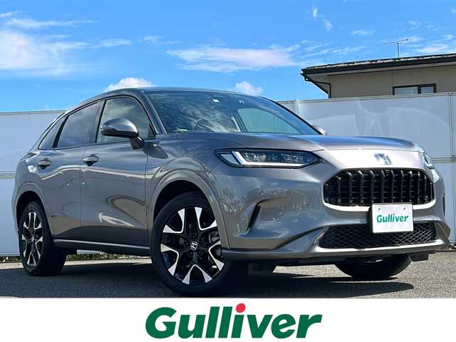 ホンダ ＺＲ－Ｖ ハイブリッド e:HEV Z 岩手県 2023(令5)年 1.4万km スーパープラチナグレーメタリック ＢＯＳＥサウンド　ホンダセンシング　ホンダコネクトナビ　全周囲Ｃ　スマートフォン連携　ＵＳＢ　フルセグ　電動Ｒゲート　本革シート　全席シートヒーター　ステアリングヒーター　純正１８ＡＷ　ＥＴＣ２．０