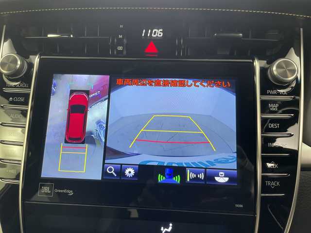 トヨタ ハリアー ハイブリッド プログレス メタル&レザーP 道央・札幌 2017(平29)年 3万km ダークレッドマイカメタリック ・４ＷＤ/寒冷地仕様　/・ＪＢＬサウンドシステム　/・純正メーカーナビ/・CD/DVD/SD/USB/AUX/BT/フルセグTV/・トヨタセーフティーセンス　/・プリクラッシュセーフティー　/・レーダークルーズコントロール　/・パワーバックドア　/・パノラミックビューモニター　/・オートハイビーム/三眼LEDライト/・ワイパーデアイサー/・ビルトインETC/・ステアリングスイッチ/・レザーシート/・シートヒーター/パワーシート/・ベンチレーションシート/・シートポジションメモリー/・純正エンジンスターター/・スマートキー/スペアキー/カードキー/・MTモード付AT/・ドアバイザー