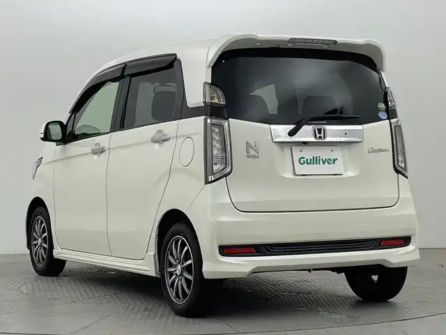 ホンダ Ｎ ＷＧＮ カスタム G 新潟県 2016(平28)年 3.5万km プレミアムホワイトパールⅡ 純正ナビ/　　BT/CD/DVD/SD/バックカメラ/オートライト/純正14インチアルミホイール/ステアリングスイッチ/スマートキー/ETC