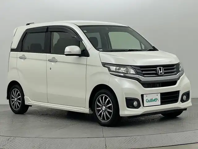 ホンダ Ｎ ＷＧＮ カスタム G 新潟県 2016(平28)年 3.5万km プレミアムホワイトパールⅡ 純正ナビ/　　BT/CD/DVD/SD/バックカメラ/オートライト/純正14インチアルミホイール/ステアリングスイッチ/スマートキー/ETC