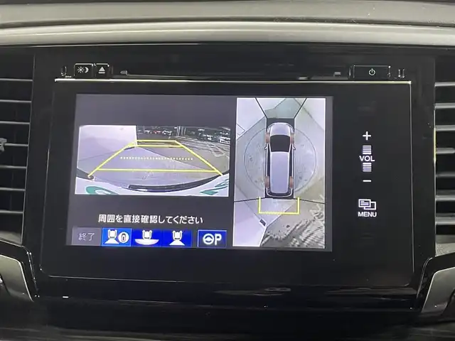 ホンダ オデッセイ ハイブリッド アブソルートセンシングアドバンP 大阪府 2016(平28)年 3.4万km モダンスティールM 純正ナビＴＶ　全方位カメラ　両側パワスラ　衝突軽減　レーダークルコン　ＥＴＣ　ハーフレザー　パワーシート　ＬＥＤヘッドライト　クリアランスソナー　レーンアシスト　スマートキー　プッシュスタート