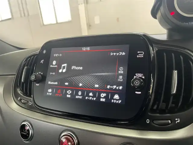 アバルト ５９５ ツーリズモ 兵庫県 2022(令4)年 1.6万km 黒 ネロスコルピオーネ　カラーNo.８７６/ワンオーナー /レコードモンツァマフラー/THREEHUNDREDマフラーテールフィニッシャー/Uconnectオーディオ/ETC/ドライブレコーダー/パドルシフト/ブラウンレザーシート/リモコンキー /スペアキー/純正17インチAW