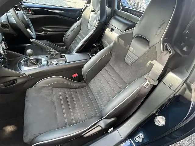 マツダ ロードスター ＲＦ RS 福岡県 2022(令4)年 1.3万km ディープクリスタルブルーマイカ ワンオーナー/純正7インチナビ/　（AM/FM/Bluetooth/CD/DVD/フルセグTV）/BOSEプレミアムサウンド/アイアクティブセンス/・車線逸脱警報/・横滑り防止/・交通標識認証/・ドライバーアテンションアラート/・スマートシティブレーキアシスト/・ブラインドスポットモニター/・レーンアシスト/社外BBS17インチアルミホイール/Bremboキャリパー/RECAROシート/シートヒーター/ビルトインETC/防眩ミラー/USB端子×2/プッシュスタート/純正フロアマット/スペアキー×1/保証書/取扱説明書/ナビ取扱説明書