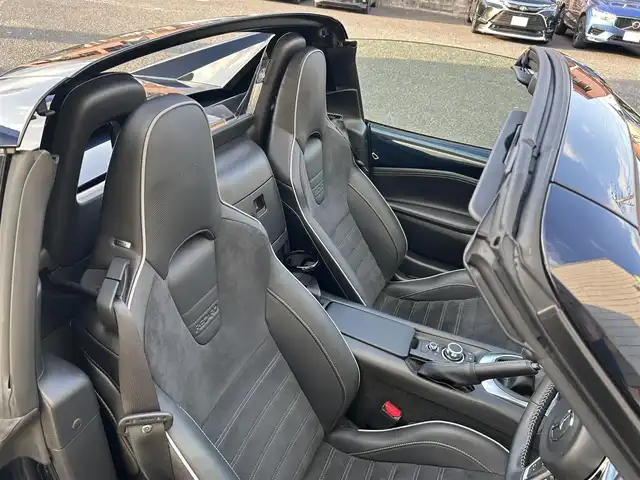 マツダ ロードスター ＲＦ RS 福岡県 2022(令4)年 1.3万km ディープクリスタルブルーマイカ ワンオーナー/純正7インチナビ/　（AM/FM/Bluetooth/CD/DVD/フルセグTV）/BOSEプレミアムサウンド/アイアクティブセンス/・車線逸脱警報/・横滑り防止/・交通標識認証/・ドライバーアテンションアラート/・スマートシティブレーキアシスト/・ブラインドスポットモニター/・レーンアシスト/社外BBS17インチアルミホイール/Bremboキャリパー/RECAROシート/シートヒーター/ビルトインETC/防眩ミラー/USB端子×2/プッシュスタート/純正フロアマット/スペアキー×1/保証書/取扱説明書/ナビ取扱説明書