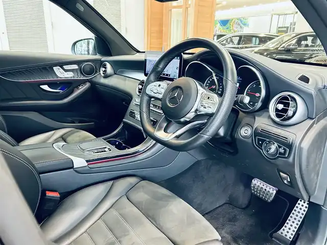 メルセデス・ベンツ ＧＬＣ２２０ d 4マチック AMGライン 大阪府 2022(令4)年 2.9万km オブシディアンブラック レーダーセーフティ/サンルーフ/ハーフ革/メモリパワーシート/シートヒーター/ACC/純正ナビ/TV/360度カメラ/applecarplay/純正19インチAW/LEDヘッドライト/アンビエントライト/電動リアゲート/ブラインドスポット