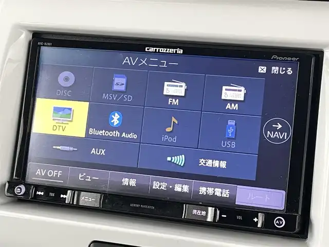 スズキ ハスラー G ターボ 福島県 2018(平30)年 4万km シフォンアイボリーM 社外SDナビゲーション/型式：AVIC-R2801/【AM/FM/CD/DVD/AUX/Bluetooth/ワンセグTV】/・バックカメラ/・ETC/衝突軽減ブレーキ/ターボ/運転席＋助手席シートヒーター/アイドリングストップ/ABS/横滑り防止装置/盗難防止装置/純正フロアマット/純正15インチアルミホイール/プッシュスタート/・スマートキー/・スペアキー